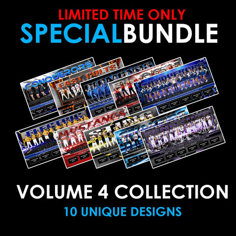 Limited Time - Volume 4 Field Banner Collection-Photoshop Template - PSMGraphix