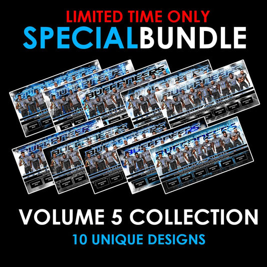 Limited Time - Volume 5 Field Banner Collection-Photoshop Template - PSMGraphix