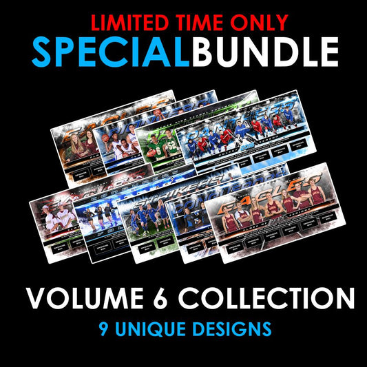 Limited Time - Volume 6 Field Banner Collection-Photoshop Template - PSMGraphix