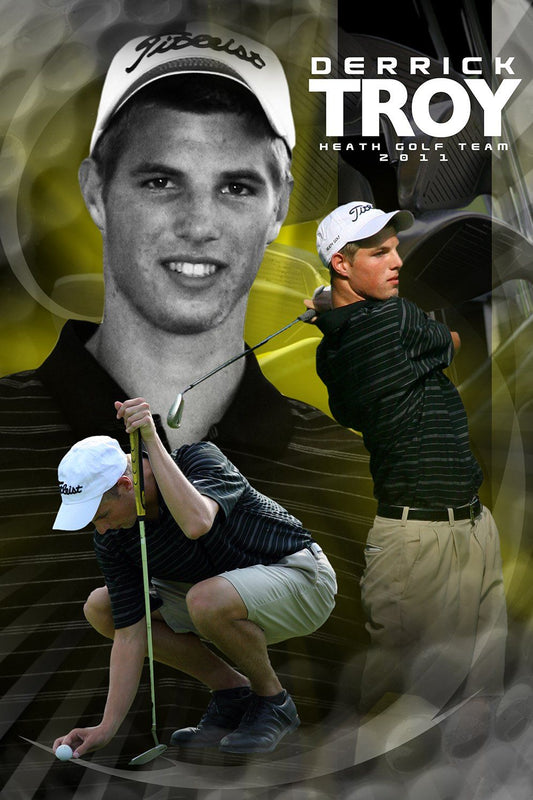 Golf v.5 - Action Extraction Poster/Banner-Photoshop Template - Photo Solutions