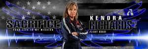 EMT Flight Nurse - V.2 - Poster/Banner Panoramic-Photoshop Template - Photo Solutions