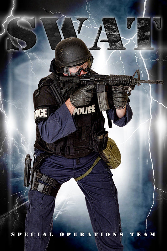 SWAT - V.3 - Heroes Series - Poster/Banner-Photoshop Template - Photo Solutions