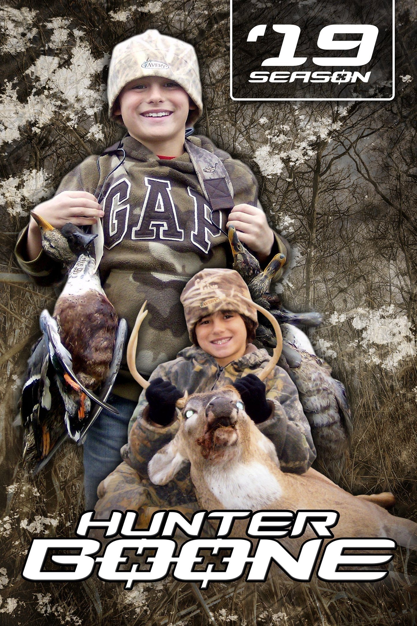 Hunting v.2 - Action Extraction Poster/Banner-Photoshop Template - Photo Solutions