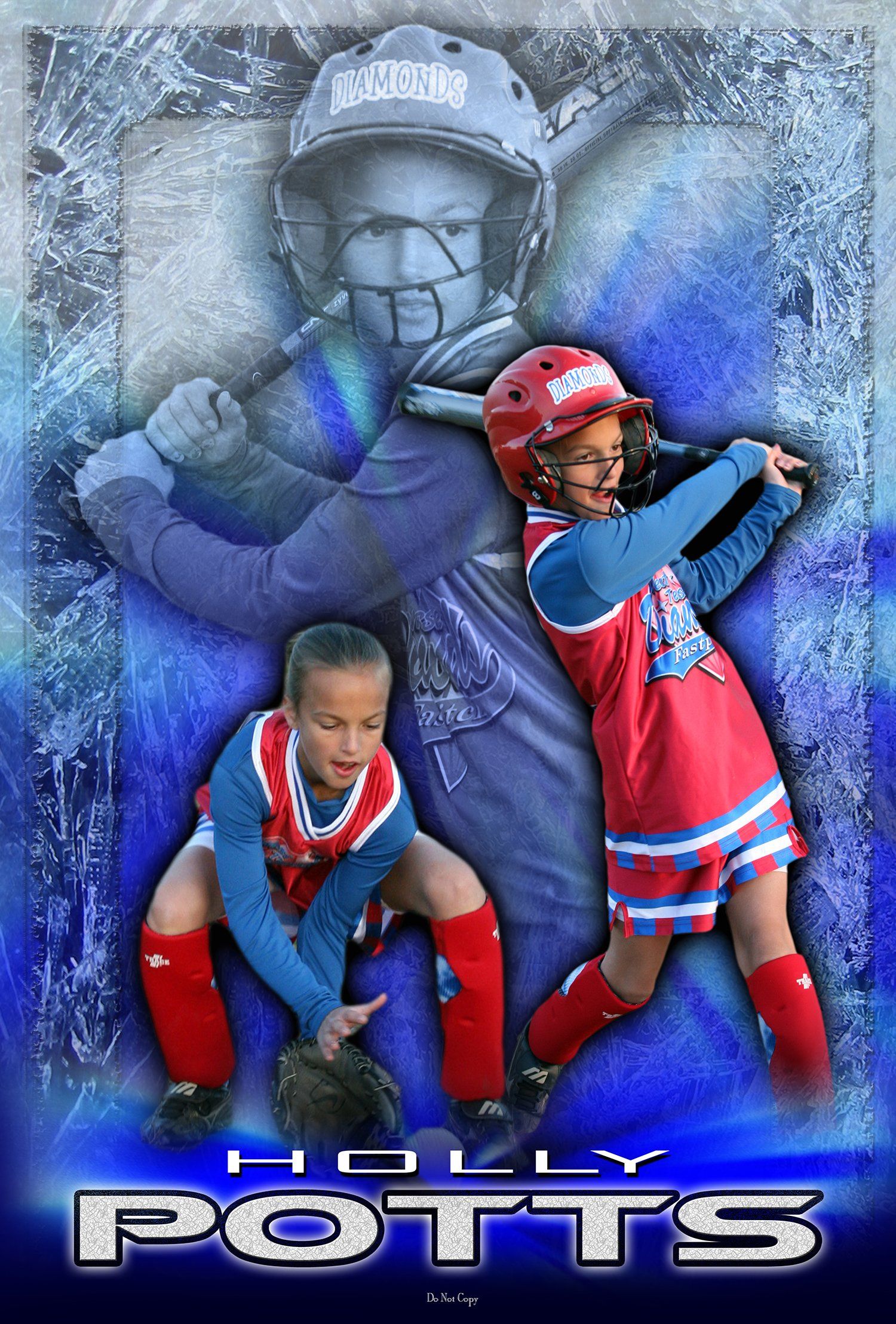 Ice v.1 - Action Extraction Poster/Banner-Photoshop Template - Photo Solutions