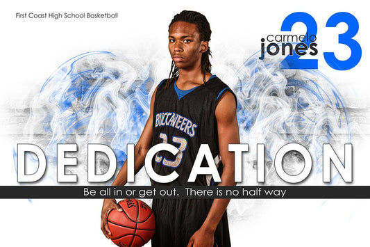 Dedication - Inspire Series - Poster/Banner H-Photoshop Template - Photo Solutions
