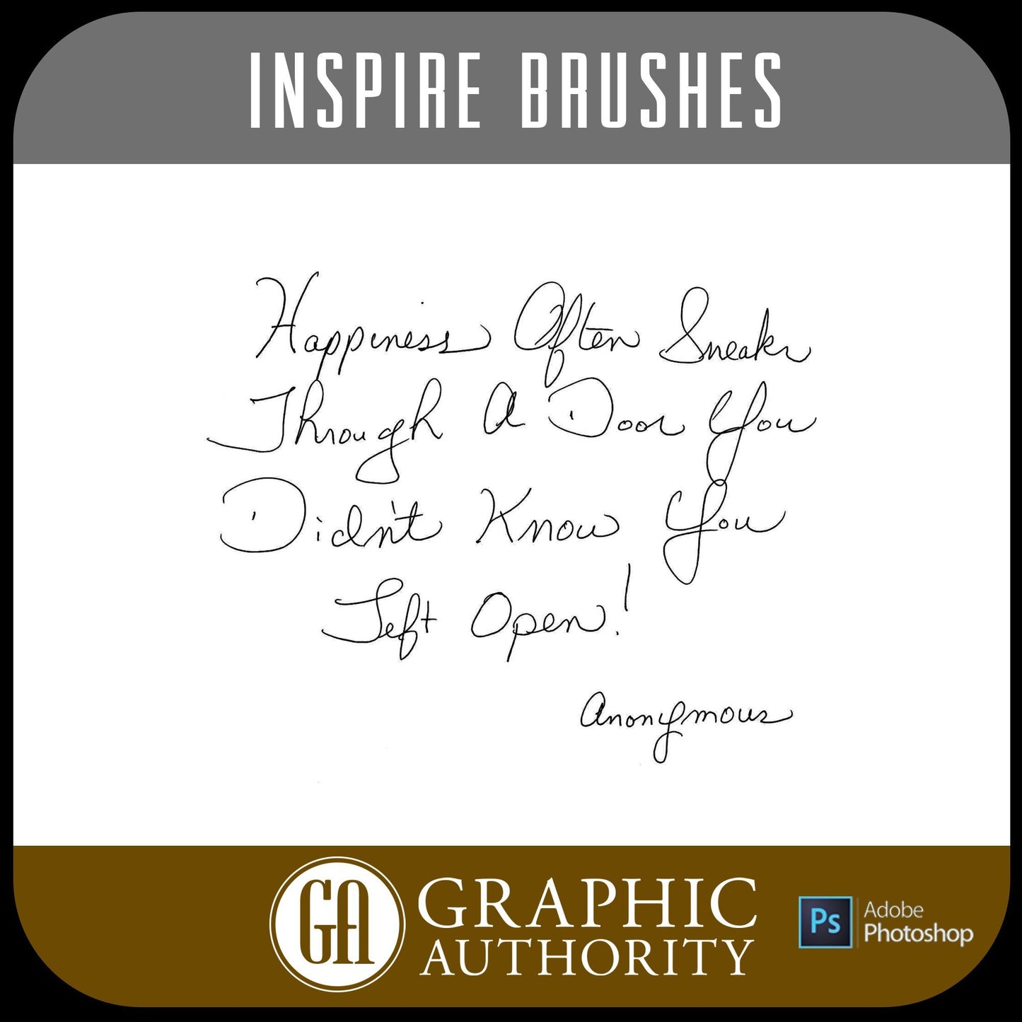 Inspire Collection Photoshop ABR Brushes-Photoshop Template - Graphic Authority
