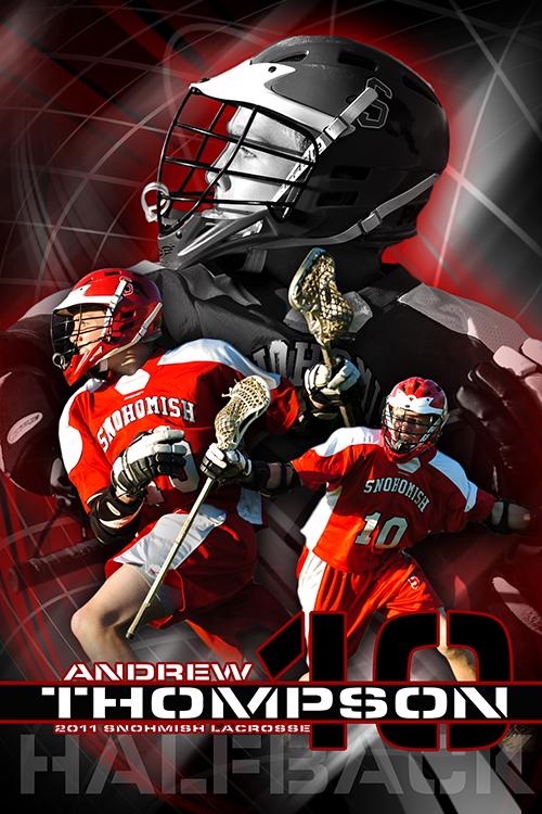 Lacrosse v.5 - Action Extraction Poster/Banner-Photoshop Template - Photo Solutions