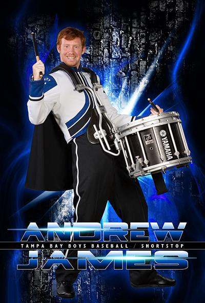 Light Rays v.3 - Player Banner & Poster Template – PSMGraphix