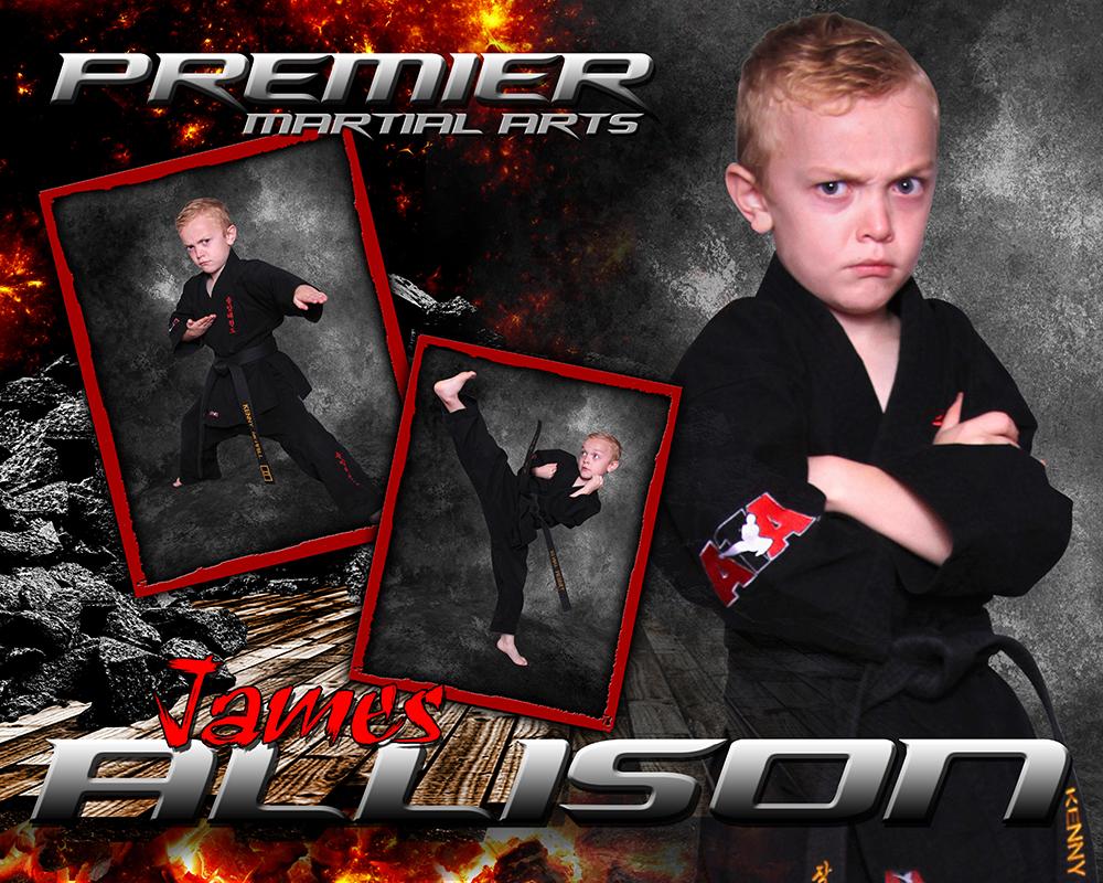 Devastation - Martial Arts Series -  Drop In Poster/Banner-Photoshop Template - Photo Solutions