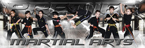 Electric Dojo - Martial Arts Series - Poster/Banner Panoramic-Photoshop Template - Photo Solutions