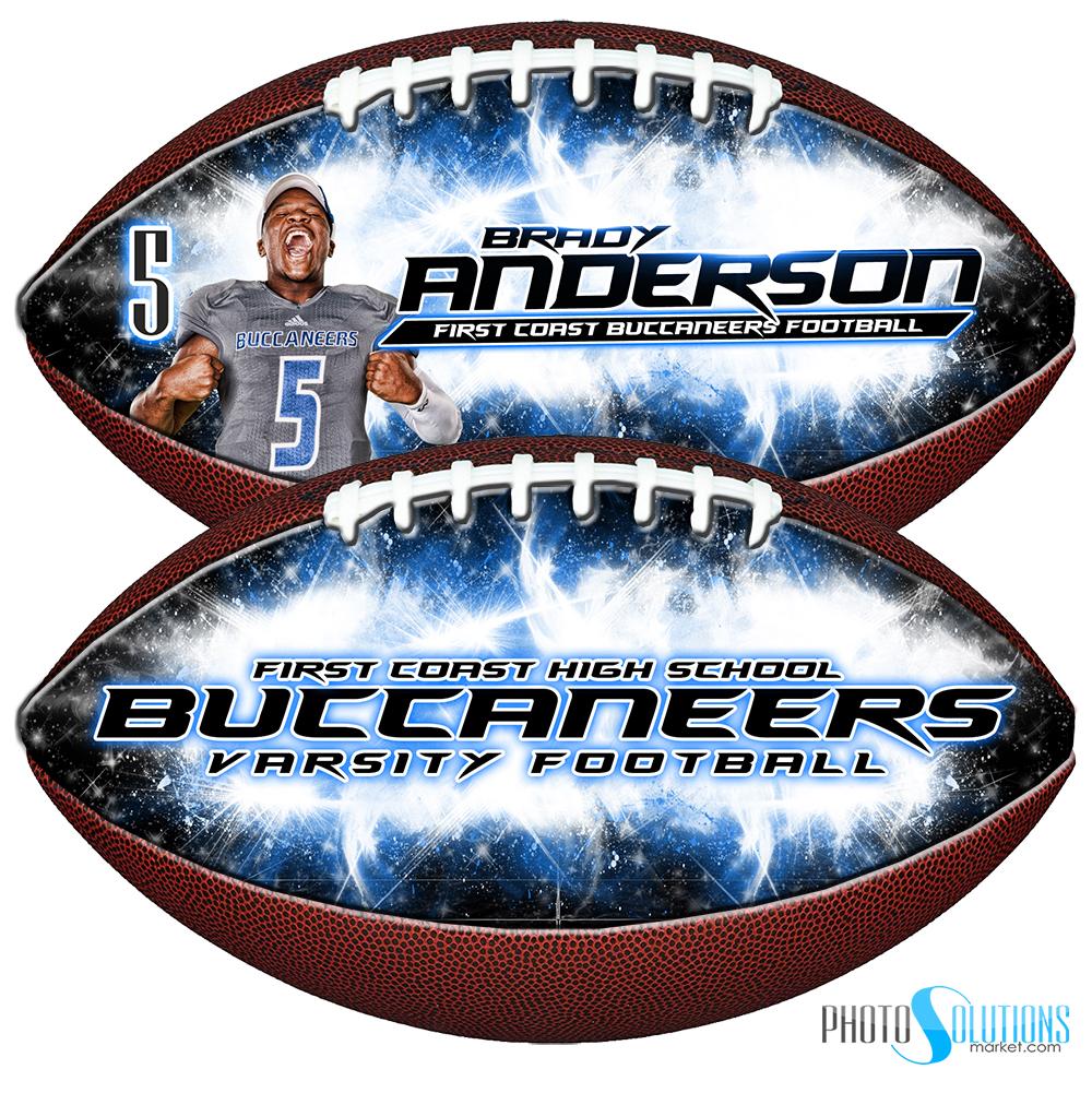 StarDust - Make-A-Ball - Fooball Template-Photoshop Template - Photo Solutions