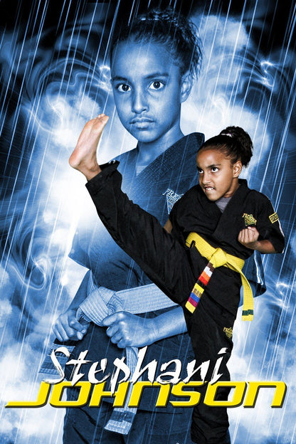 Rain Storm - Martial Arts Series - Poster/Banner V-Photoshop Template - Photo Solutions