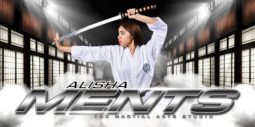 Dojo - MVP Series - 10x20 Individual Poster/Banner-Photoshop Template - Photo Solutions