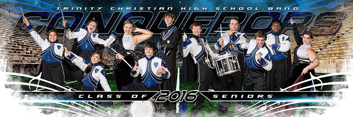 Marching Band - MVP Series - Panoramic-Photoshop Template - Photo Solutions