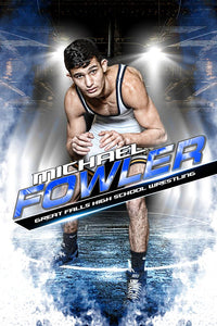 Take Down - MVP Series - Player Banner & Poster Template V-Photoshop Template - Photo Solutions
