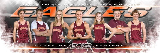 Track & Field - MVP Series - Panoramic-Photoshop Template - Photo Solutions