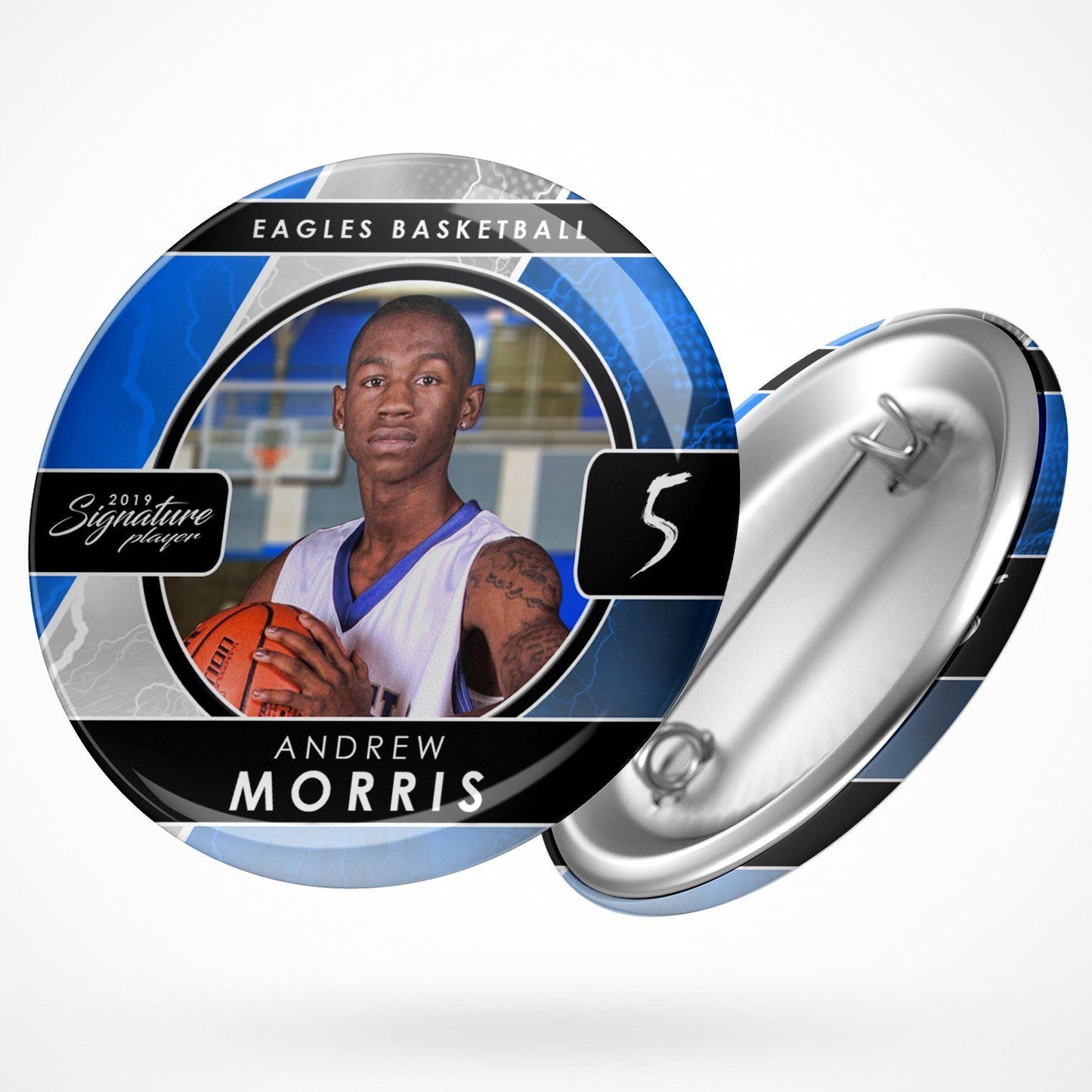 Signature Player - Basketball - V3 - T&I Drop-In Collection-Photoshop Template - Photo Solutions