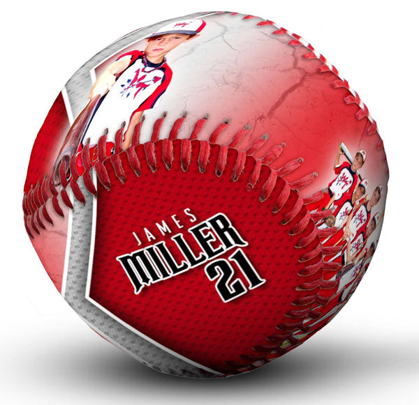 Metal - V.1 - Baseball - Make-A-Ball Photoshop Template-Photoshop Template - PSMGraphix