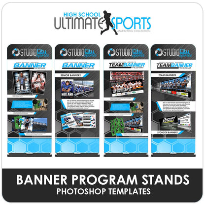Ultimate High School Sports Marketing Collection-Photoshop Template - Photo Solutions
