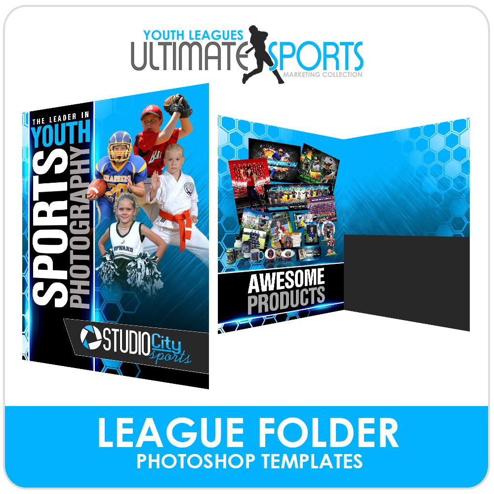 League Folder - Ultimate Youth Sports Marketing Templates-Photoshop Template - Photo Solutions