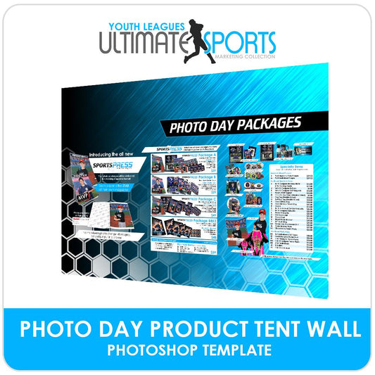 Order Form Full Tent Wall - Ultimate Youth Sports Marketing Templates-Photoshop Template - Photo Solutions