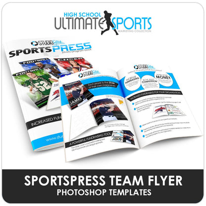 Ultimate High School Sports Marketing Collection-Photoshop Template - Photo Solutions