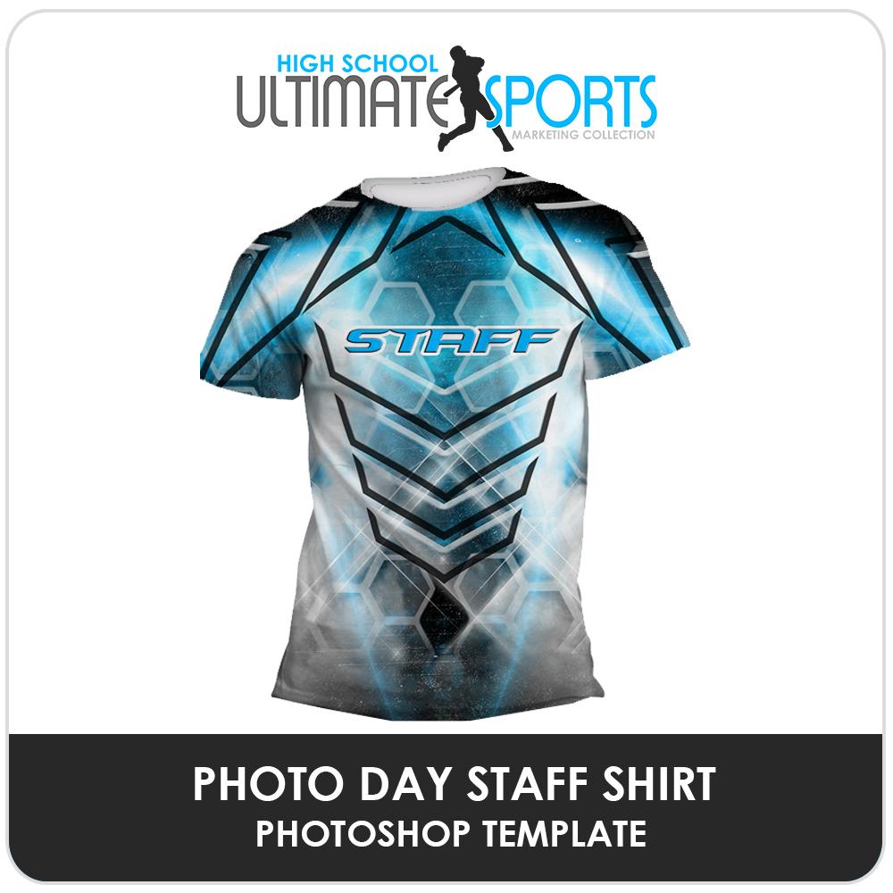 Staff Shirt - Ultimate High School Sports Marketing Templates-Photoshop Template - Photo Solutions