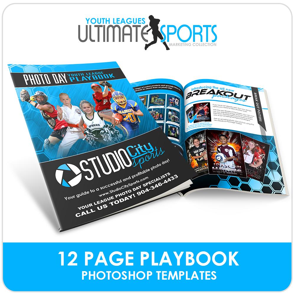 Youth Sports Playbook - Ultimate Youth Sports Marketing Templates-Photoshop Template - Photo Solutions