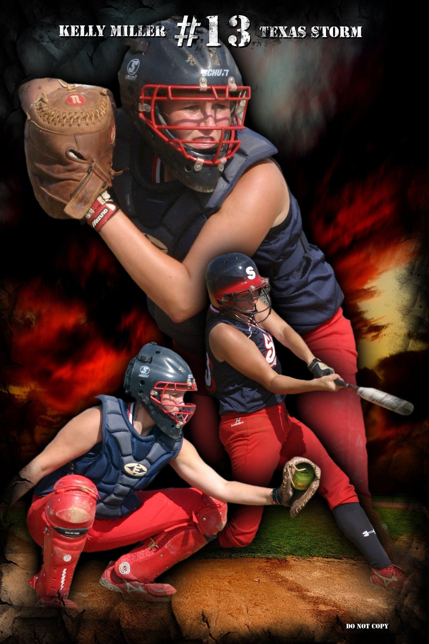 Night Game v.1 - Action Extraction Poster/Banner-Photoshop Template - Photo Solutions