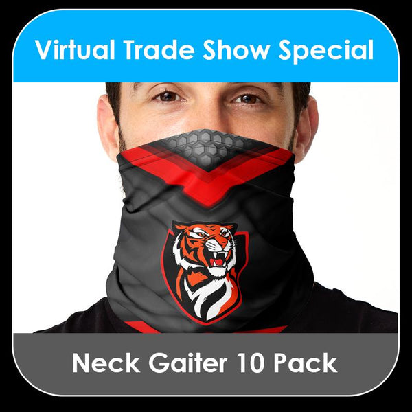 2021 Special - Neck Gaiter - 10 PACK COLLECTION - Template Bundle-Photoshop Template - PSMGraphix
