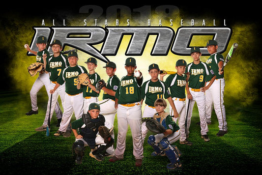 IRMO - NEXT Series - Team Poster/Banner HT-Photoshop Template - Photo Solutions