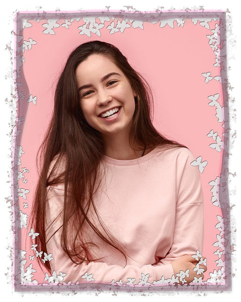 Photo Edge Library - 8x10 Photo Frames - Frame Elements-Photoshop Template - Graphic Authority