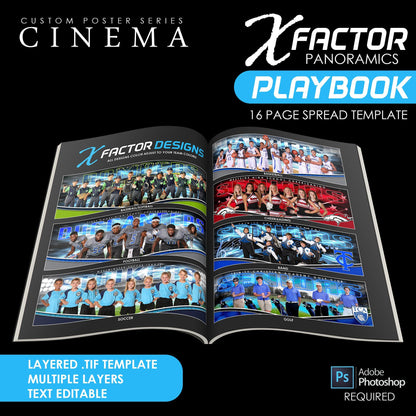 X-Factor - PANORAMIC FULL SET BUNDLE - 2022 Limited Show Special Offer-Photoshop Template - PSMGraphix
