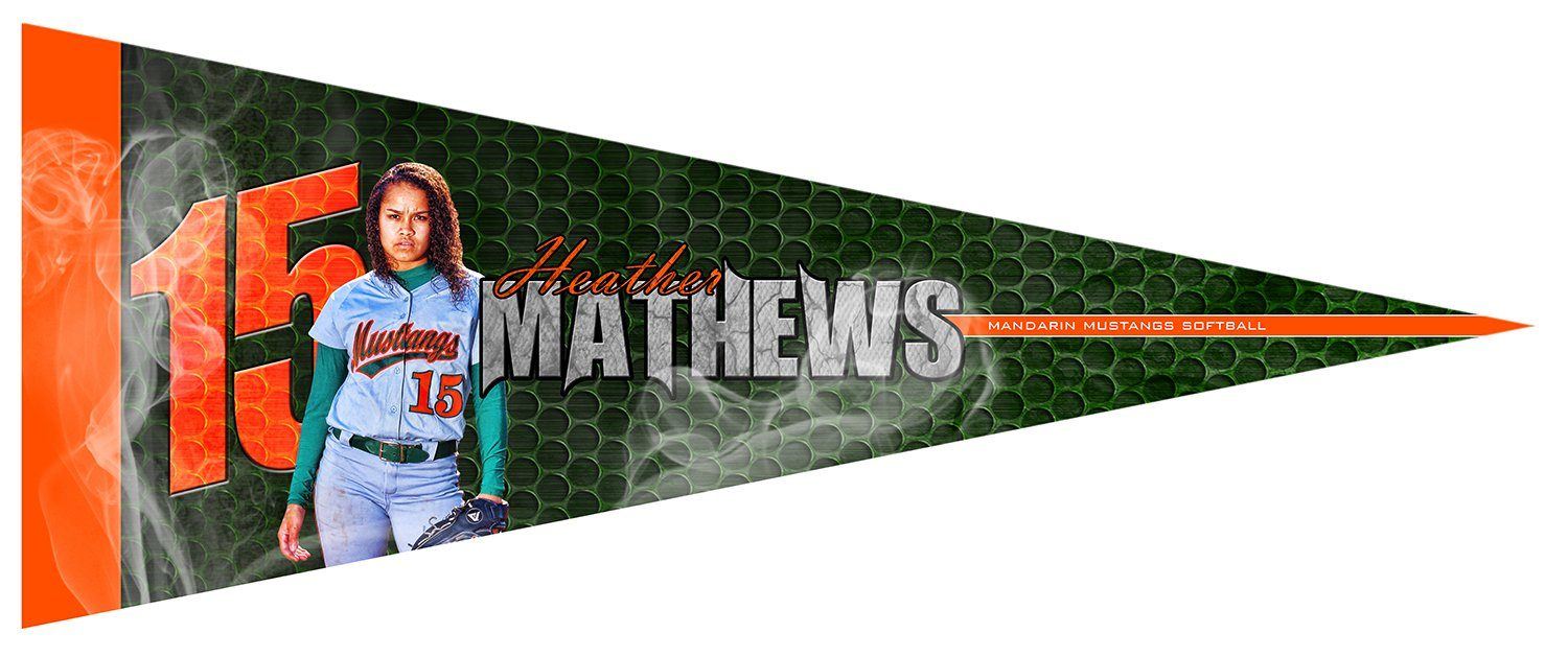 Smokescreen v.1 - Pennant-Photoshop Template - Photo Solutions