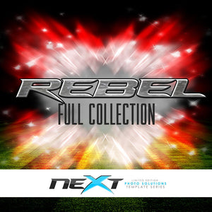 01 Full Set - REBEL Collection-Photoshop Template - Photo Solutions