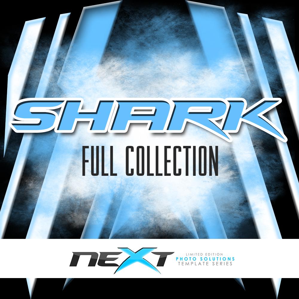 01 Full Set - SHARK Collection-Photoshop Template - Photo Solutions