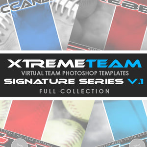 06 - Xtreme Team - V1 Signature Series - Full Photoshop Template Collection-Photoshop Template - Photo Solutions