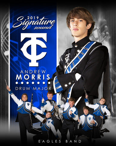 Band - v.1 - Signature Player - V T&I Poster/Banner-Photoshop Template - Photo Solutions