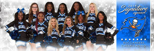 Cheer - v.1 - Signature Player - Team Panoramic-Photoshop Template - Photo Solutions