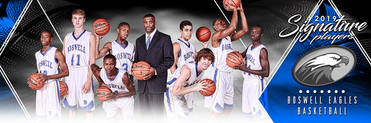 Basketball - v.2 - Signature Player - Team Panoramic-Photoshop Template - Photo Solutions