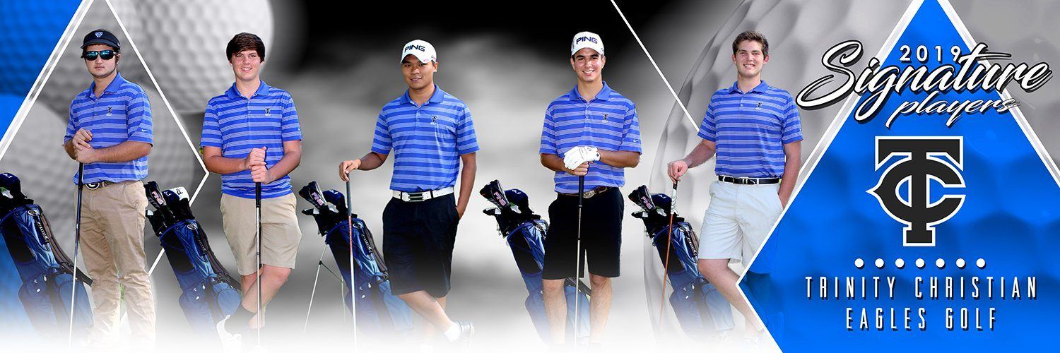 Golf - v.2 - Signature Player - Team Panoramic-Photoshop Template - Photo Solutions