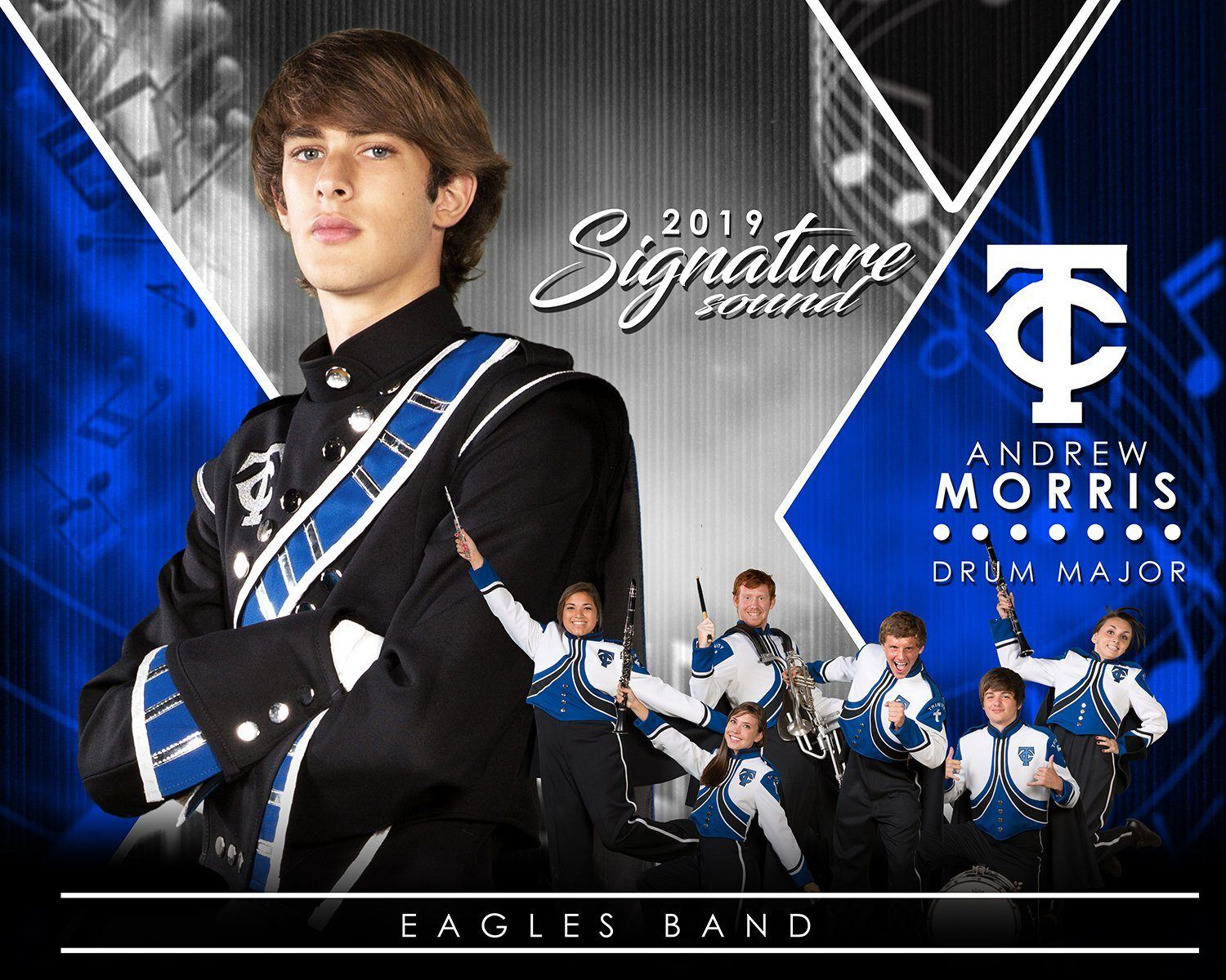 Band - v.2 - Signature Player - H T&I Poster/Banner-Photoshop Template - Photo Solutions