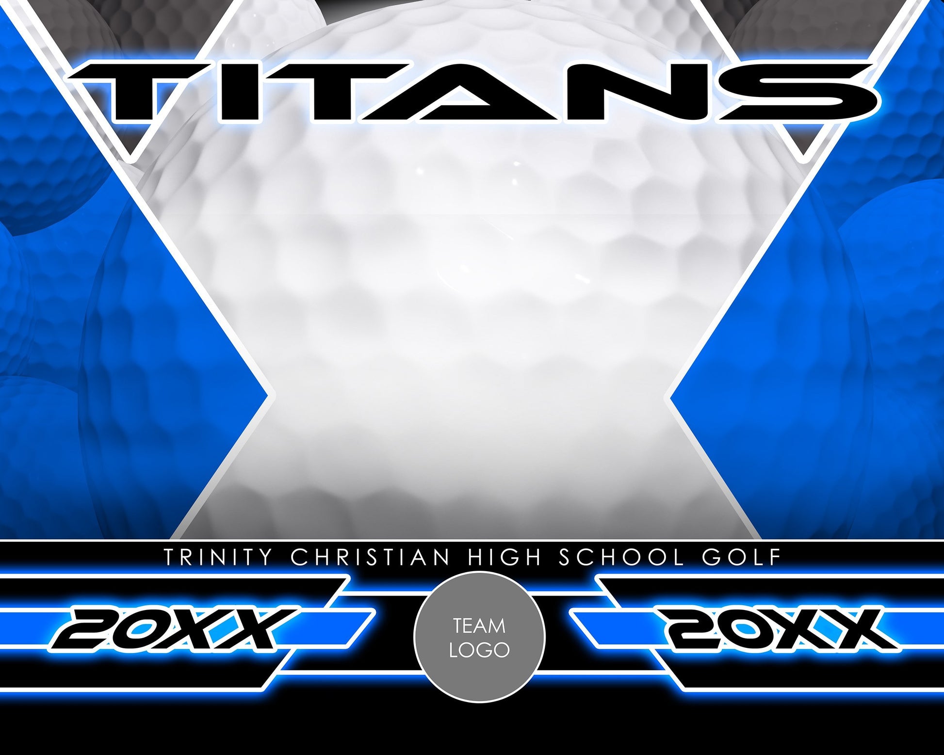 Golf - Signature Series v.2 - Xtreme Team Photoshop Template-Photoshop Template - Photo Solutions