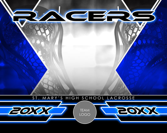 Lacrosse - Signature Series v.2 - Xtreme Team Photoshop Template-Photoshop Template - Photo Solutions