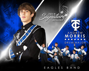 Band - v.3 - Signature Player - H T&I Poster/Banner-Photoshop Template - Photo Solutions