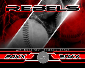 Baseball - Signature Series v.3 - Xtreme Team Photoshop Template-Photoshop Template - Photo Solutions
