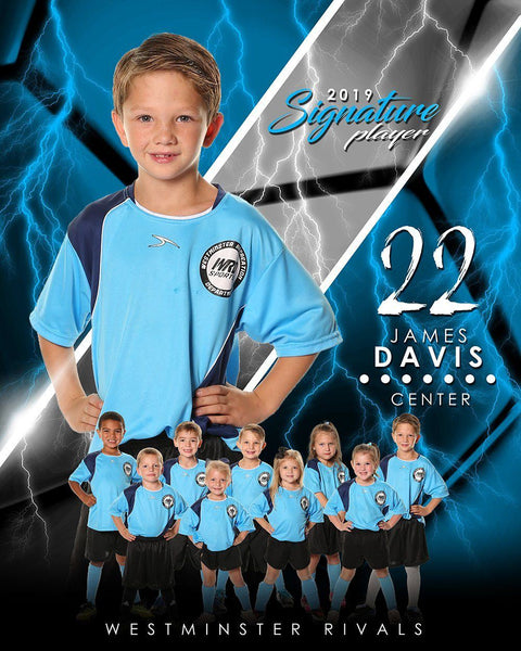 2019 Trade Show - Signature Player Series 5 Sport Pack!-Photoshop Template - Photo Solutions