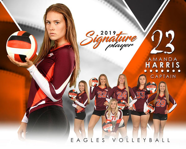 2019 Trade Show - Signature Player Series 5 Sport Pack!-Photoshop Template - Photo Solutions