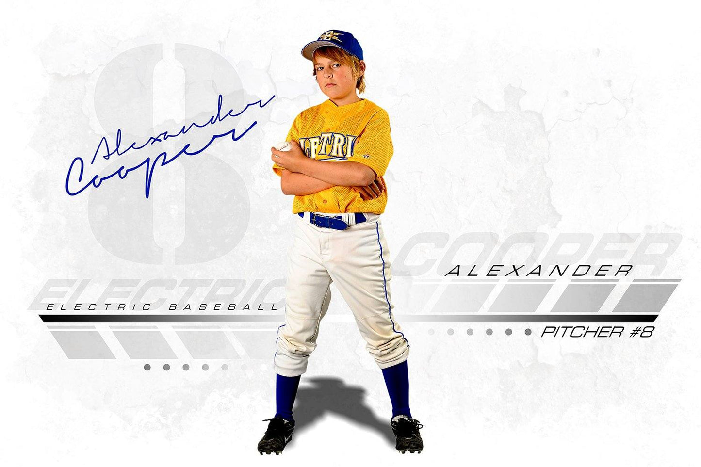 Urban - Signature Series - Player Banner & Poster Template H-Photoshop Template - Photo Solutions