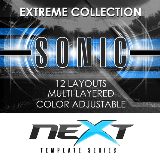 SONIC - Next Series - Extreme Collection-Photoshop Template - Photo Solutions